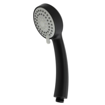 Cap dus 3 in 1 din plastic negru, FLEKO