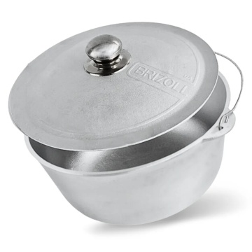 Ceaun tuci aluminiu alimentar, capacitate 10 litri BRIZOLL - Img 4