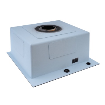 Chiuvetă de bucătărie din inox alimentar SUS304 BH5050B BÖHM Nano Black 500X500X215 mm - Img 3