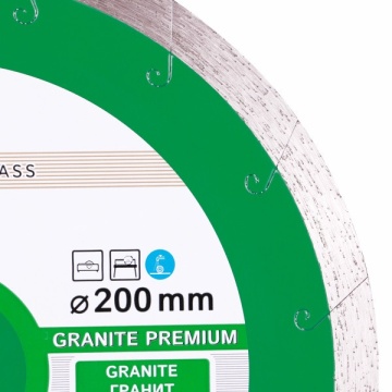 Disc diamantat Distar Granite Premium, Taiere Rapida, 200-350 mm Ucraina Profesional - Img 2