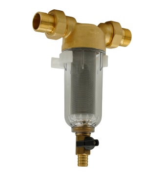 F-PF-B01 Filtru apă cu purjare din alamă cu sită inox FLOW - Img 4