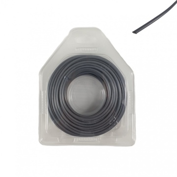FIR TAMBUR (ROTUND METAL LINE SILVER) 2.7mm x15 m - Img 2