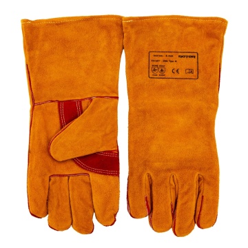 Manusi de sudura, galbene, textile, Rotor - Img 1
