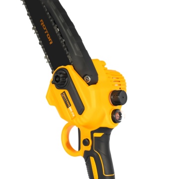 Mini fierastrau de mana cu acumulator RMC218, lama de 24cm, 2 acumulatori, 2 lanturi, sistem de ungere lant, 21V/4Ah, geanta de transport - Img 4