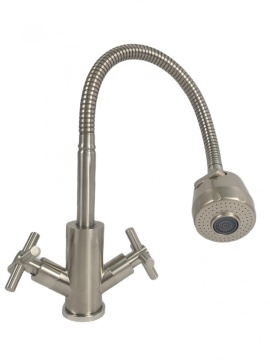 MIXXUS DVE-011 REFLECTOR, baterie bucatarie din otel inoxidabil - Img 1