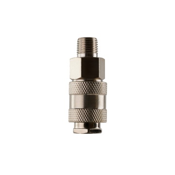 Mufa din fier pentru conectare furtun in teu, compresor R6.35