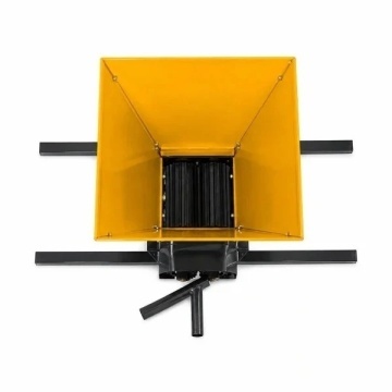 Pachet Zdrobitor Struguri 28 L 180Kg/h + Teasc 18L din Lemn masiv de Stejar si Baza de Fonta Emailata + Sac pentru Filtrare Cadou - Img 5