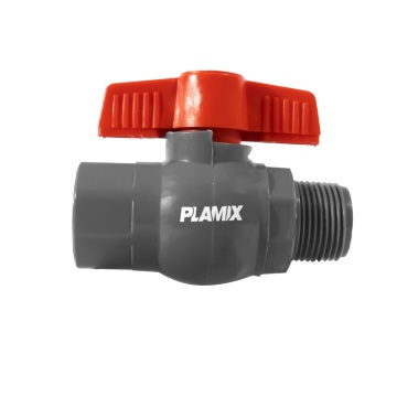 Robinet apa filet interior-exterior PLAMIX PVM - 1/2" PVC - Img 3