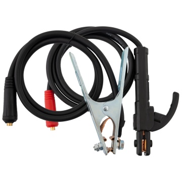 Set cablu cu cleste de sudura cablu cu cleste de masa,16 mm2 , 300A