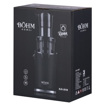 Storcator cu presare la rece BÖHM Home BJS-201B, 200W, tub alimentare Ø89 mm, recipient suc 800 ml - Img 9