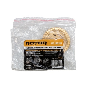 Turbină paletă din alamă pentru pompă submersibilă tip SKM 100/150 ROTOR - Img 2