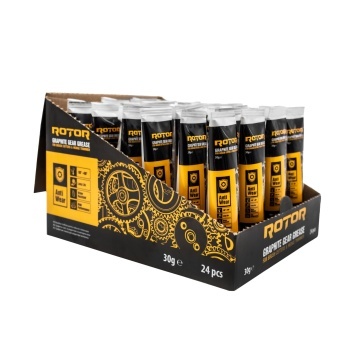 Vaselina grafitata pentru reductor motocoasa si foarfeca de gard viu ROTOR 30g, bax 24 bucati - Img 3