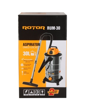 Aspirator umed-uscat 30 L, 1400 W, 21 kPa ROTOR RUM-30 - Img 5