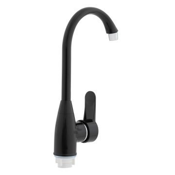 Baterie bucatarie din plastic PLAMIX Mario-011 Black - Img 4