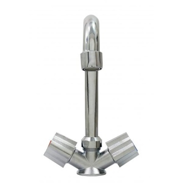 Baterie lavoar R4623 TRIGOR, Dublu comanda, cartus ceramic 40mm, Racorduri incluse - Img 2