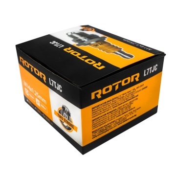 Bujie de aprindere pentru motoare in doi timpi ROTOR L7TJC, 3 electrozi, filet M14 × 1,25 mm, bax 10 bucati - Img 4