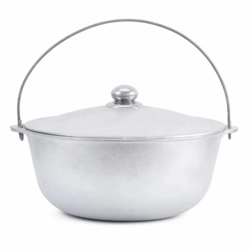 Ceaun tuci aluminiu alimentar cu capac, capacitate 15 litri BRIZOLL - Img 2