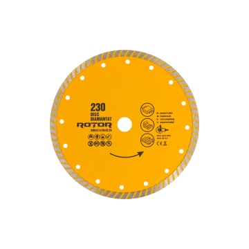 DISC DIAMANTAT 230x3.1x10x22.23 Turbo Rotor
