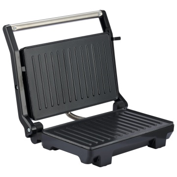Gratar electric BÖHM HOME BEGM100S, 1000 W, placi reversibile grill / plane, deschidere 180° - Img 2