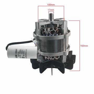 Motor pentru betoniera 650W, 2700 rot/min, Bobinaj cupru, Elefant - Img 3