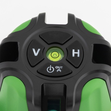 Nivela laser cu 2 acumulatori, PARTNER PRO PLE-5D, 5 linii, ±2 mm/5m, 40 m, Timp de nivelare ≤ 5s - Img 5