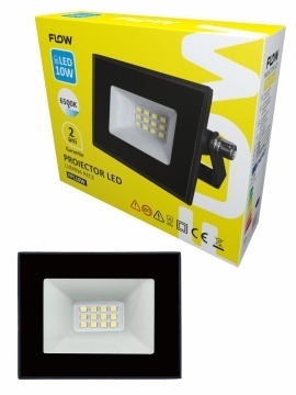 PROIECTOR LED 10W 6500K LUMINĂ RECE FLOW FPL10W
