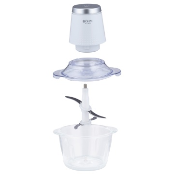 Tocator de alimente BÖHM Home BFCG40W12, 400 W, recipient din sticla 1,2 L, 4 lame - Img 6