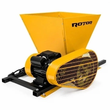 Zdrobitor electric pentru struguri ROTOR HGP-60, 750 W, 550 kg/h, cuva metal 28 L, tambur din poliamida