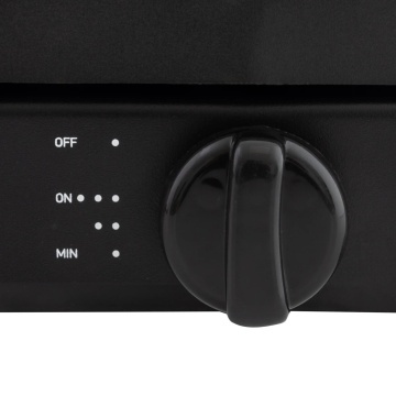 Aragaz cu doua ochiuri negru 4.4 kW, 55 x 32 cm BÖHM HOME BG-M-002-B - Img 5