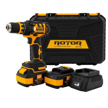 Autofiletanta cu doi acumulatori ROTOR RDB21 21 V /3 Ah, 1350 Rot/min, 18+1, 30 Nm, Brushless - Img 4