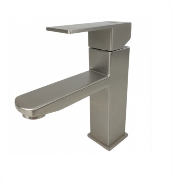 Baterie lavoar MIXXUS KUB-001 din otel inoxidabil, Monocomanda, Racorduri incluse - Img 5