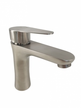 Baterie lavoar MIXXUS NEO-001 din otel inoxidabil, Monocomanda, Racorduri incluse - Img 3