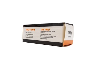 CD60 Condensator cu fire 1000µF 50x100 mm 330V ROTOR - Img 3
