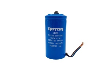 CD60 Condensator cu fire 900µF 50x100 mm 330V ROTOR