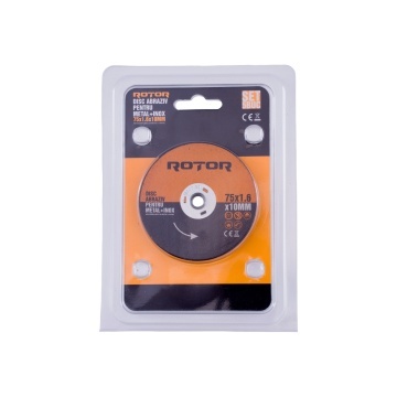 Disc abraziv pentru metal+inox 75*1,6*10 mm, ROTOR - Img 4