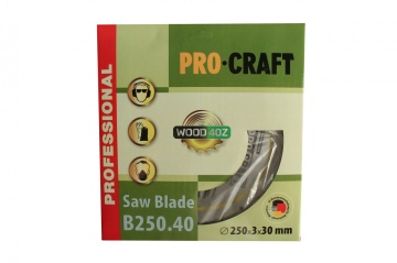 Disc diamantat pentru lemn Procraft B250.40