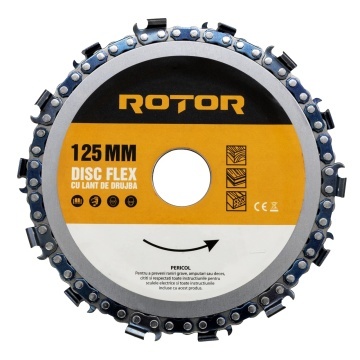 Disc flex cu lanț de drujbă 125 mm ROTOR - Img 2