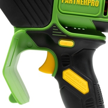 Mini Fierăstrău cu Lanț și Acumulator PPBS-84 PARTNERPRO, Brushless, 21V / 4Ah, Indicator sarcină - Img 4