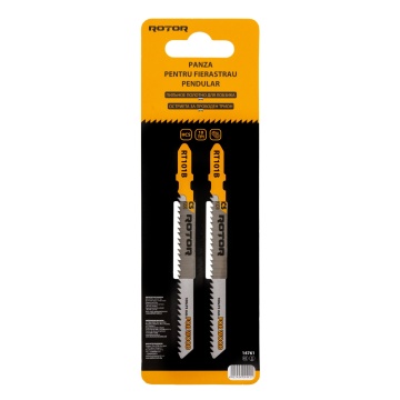 Panza fierastrau pendular pentru lemn, 100x75 mm Set 2 buc ROTOR RT101B - Img 2