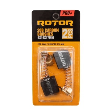 Perii de carbune ROTOR 20B pentru flex 230, 6 x 16 x 17 mm, set 2 bucati - Img 3