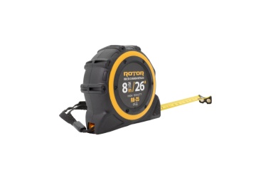 Ruletă 8m x 25mm ROTOR R8-25, Curea de mână, Auto-blocare - Img 5