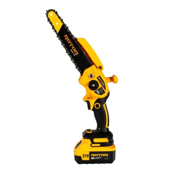 Set mini Fierastrau si Foarfeca de gradina pe acumulator, 500 W/600 W 4500 rot/min, 21V, 3Ah ROTOR - Img 2