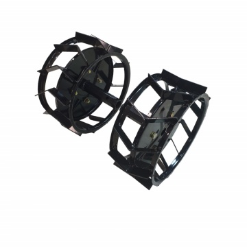 Set roti metalice 300x135 cu manicot, 23 de axe, Elefant - Img 1
