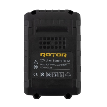 Acumulator RB-3A 20V/3Ah ROTOR - Img 3
