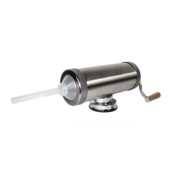 Aparat de umplut Carnati Elefant KY-2005S, 2.5 kg, INOX ALIMENTAR, Orizontal 3 palnii - Img 6