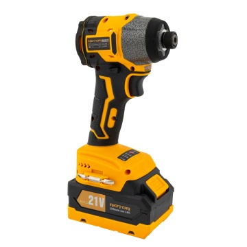 Autofiletanta cu impact si doi acumulatori ROTOR RSD21, 21 V /3 Ah, 240 Nm,2200 rot/min, 3400 BPM - Img 3