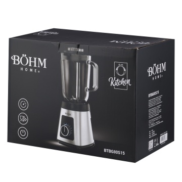 Blender de masa BÖHM Home BTBG80S15, 800 W, 1,5 L, 5 viteze + Pulse, 6 lame - Img 12