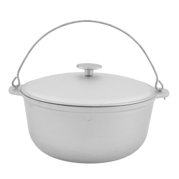 Ceaun tuci cu capac, 5 Litri capacitate, aluminiu alimentar , ELEFANT - Img 2