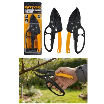 Foarfecă de grădină cu mecanism cu clichet ROTOR - Img 2