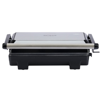 Gratar electric BÖHM HOME BEGM100S, 1000 W, placi reversibile grill / plane, deschidere 180° - Img 6
